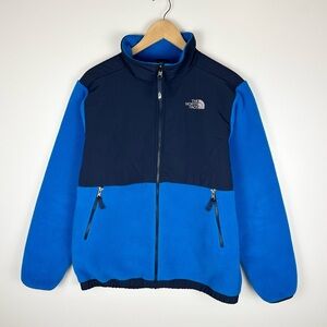 The North Face Kids Puffer Jacket - Navy and Bright Blue